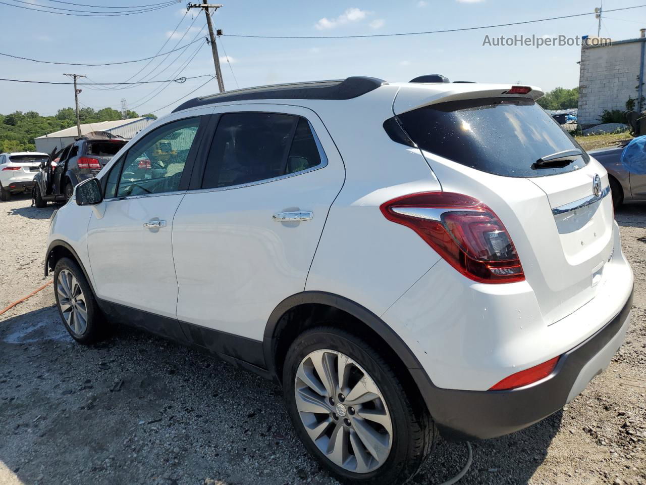 2019 Buick Encore Preferred White vin: KL4CJESB9KB794231