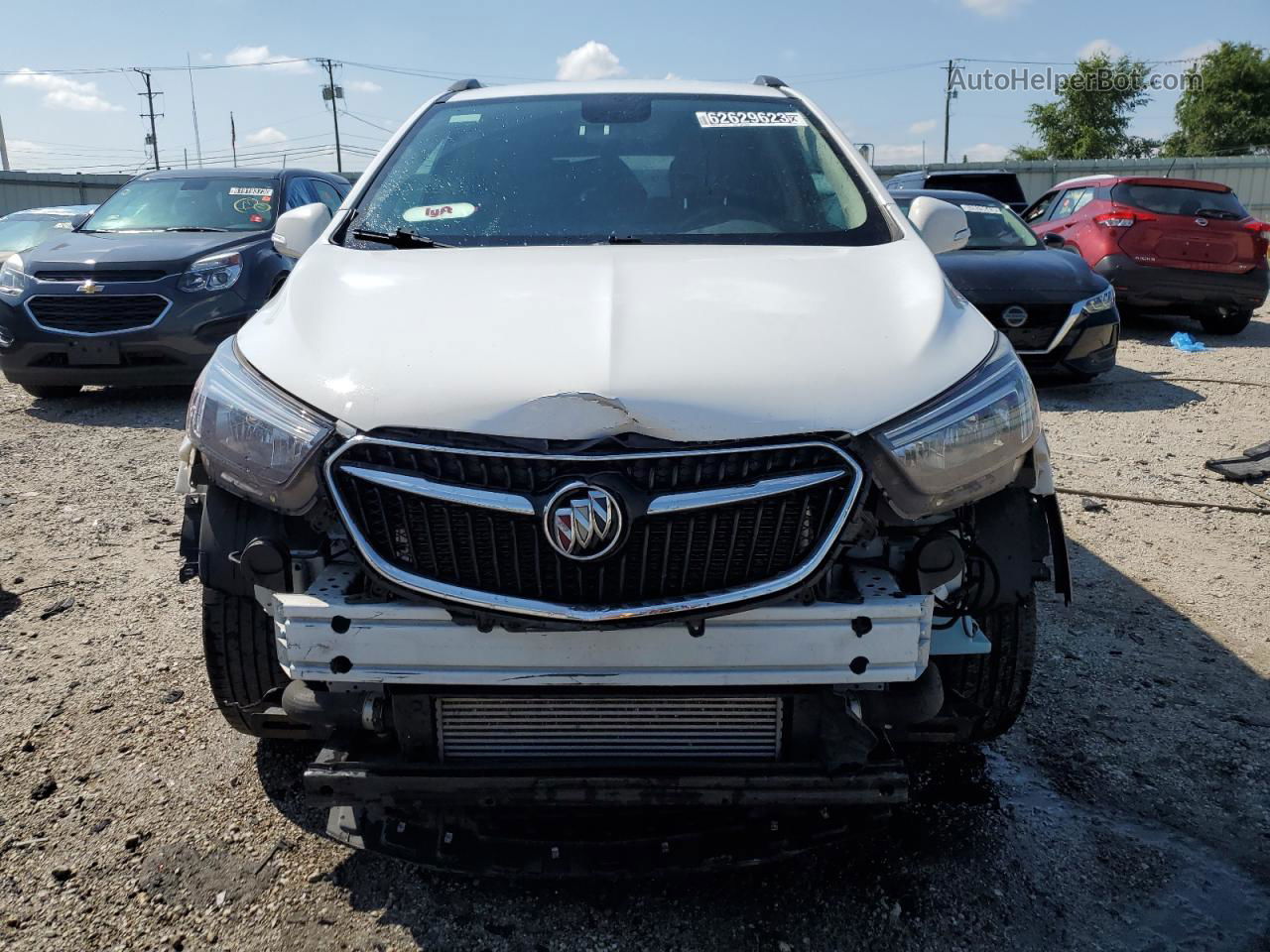 2019 Buick Encore Preferred Белый vin: KL4CJESB9KB794231