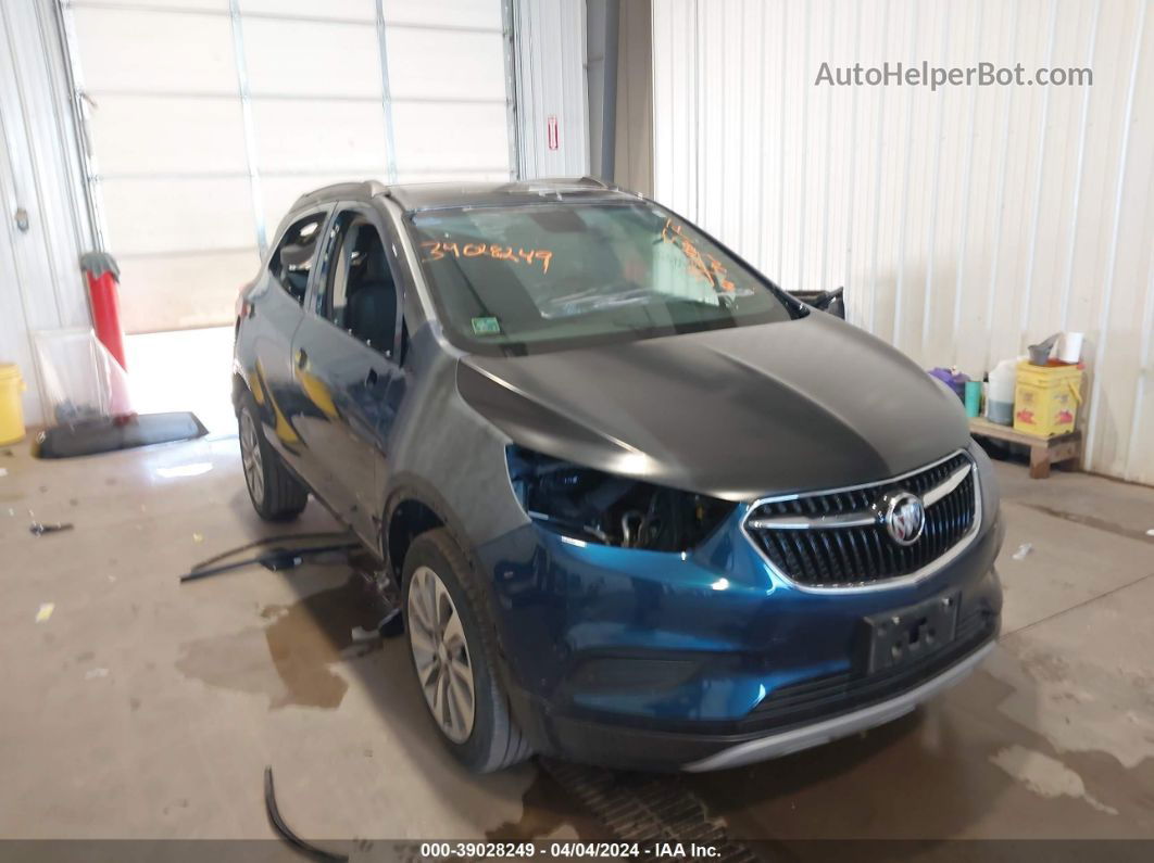 2019 Buick Encore Awd Preferred Синий vin: KL4CJESB9KB830564