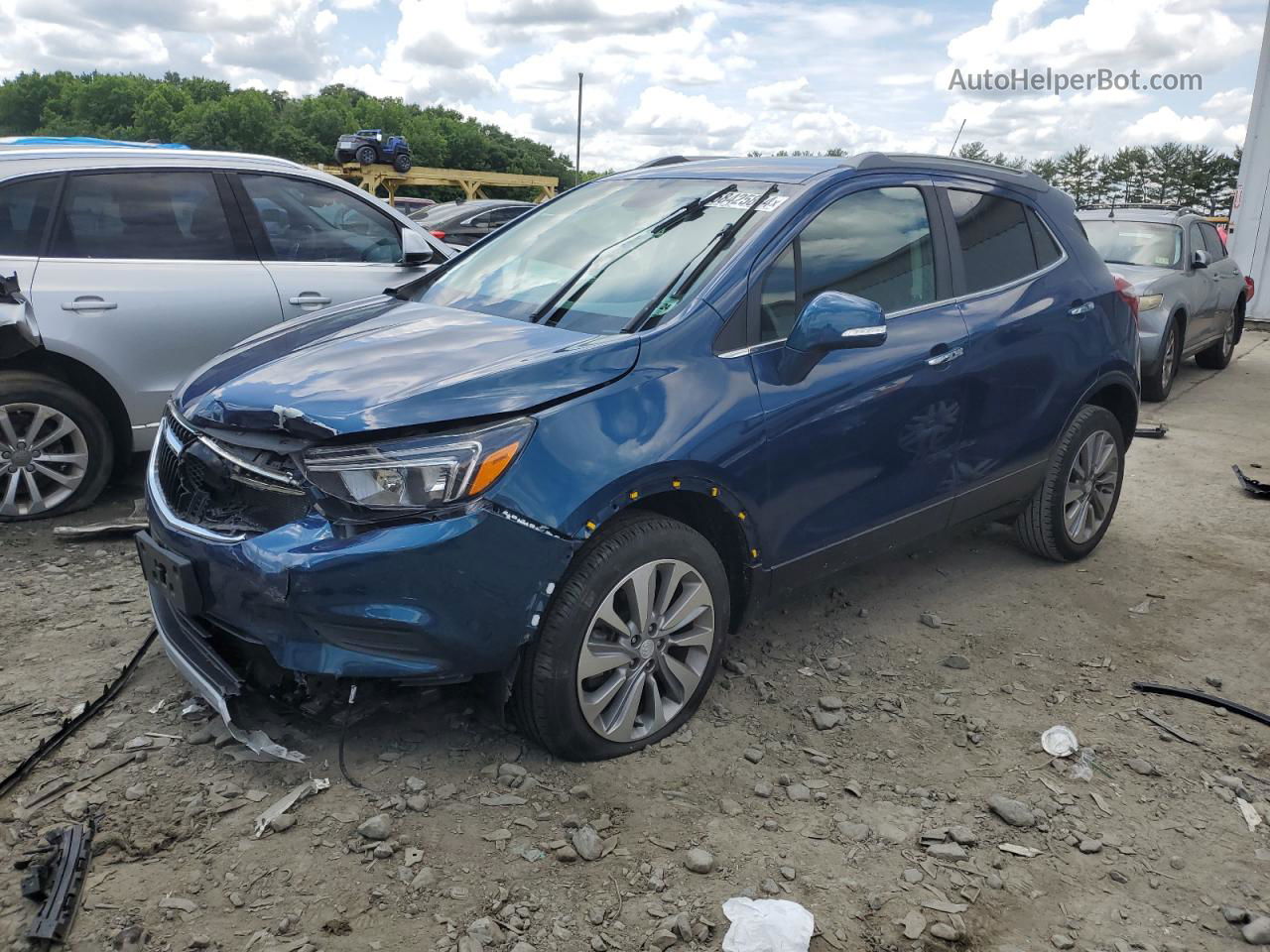 2019 Buick Encore Preferred Blue vin: KL4CJESB9KB901813