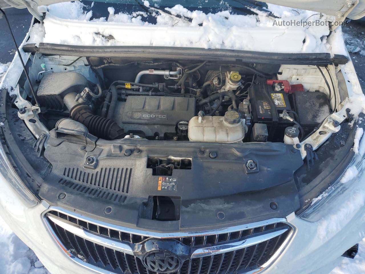 2019 Buick Encore Preferred Белый vin: KL4CJESB9KB947254