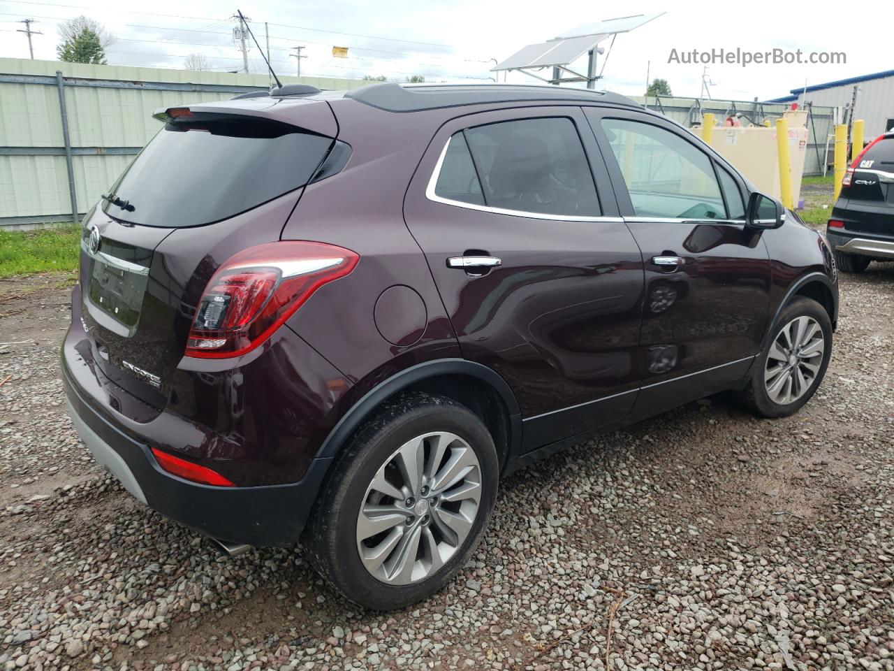 2018 Buick Encore Preferred Burgundy vin: KL4CJESBXJB572389