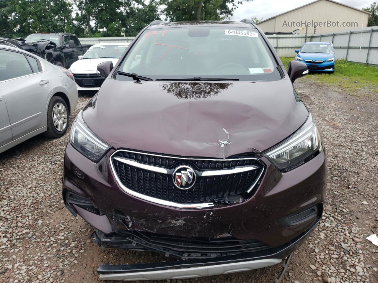 2018 Buick Encore Preferred Burgundy vin: KL4CJESBXJB572389