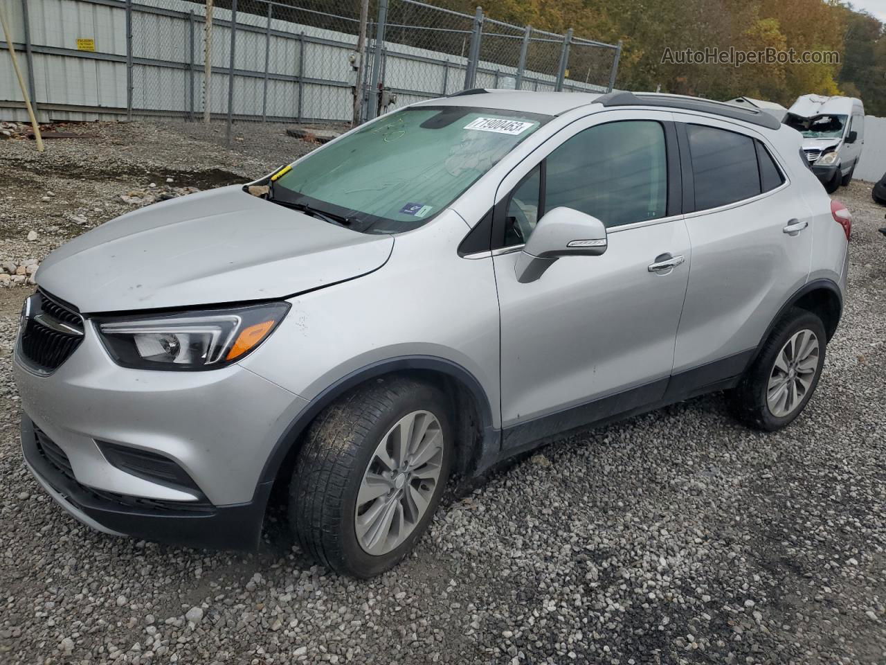 2019 Buick Encore Preferred Серебряный vin: KL4CJESBXKB793802