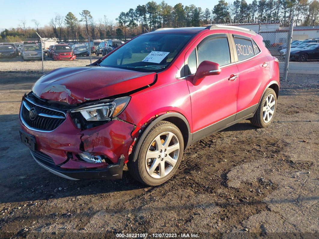 2018 Buick Encore Preferred Ii Red vin: KL4CJFSB0JB649373