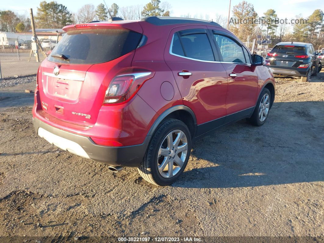 2018 Buick Encore Preferred Ii Red vin: KL4CJFSB0JB649373