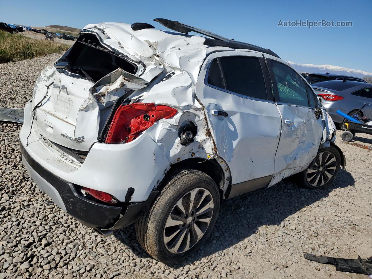 2018 Buick Encore Essence White vin: KL4CJGSB3JB530318