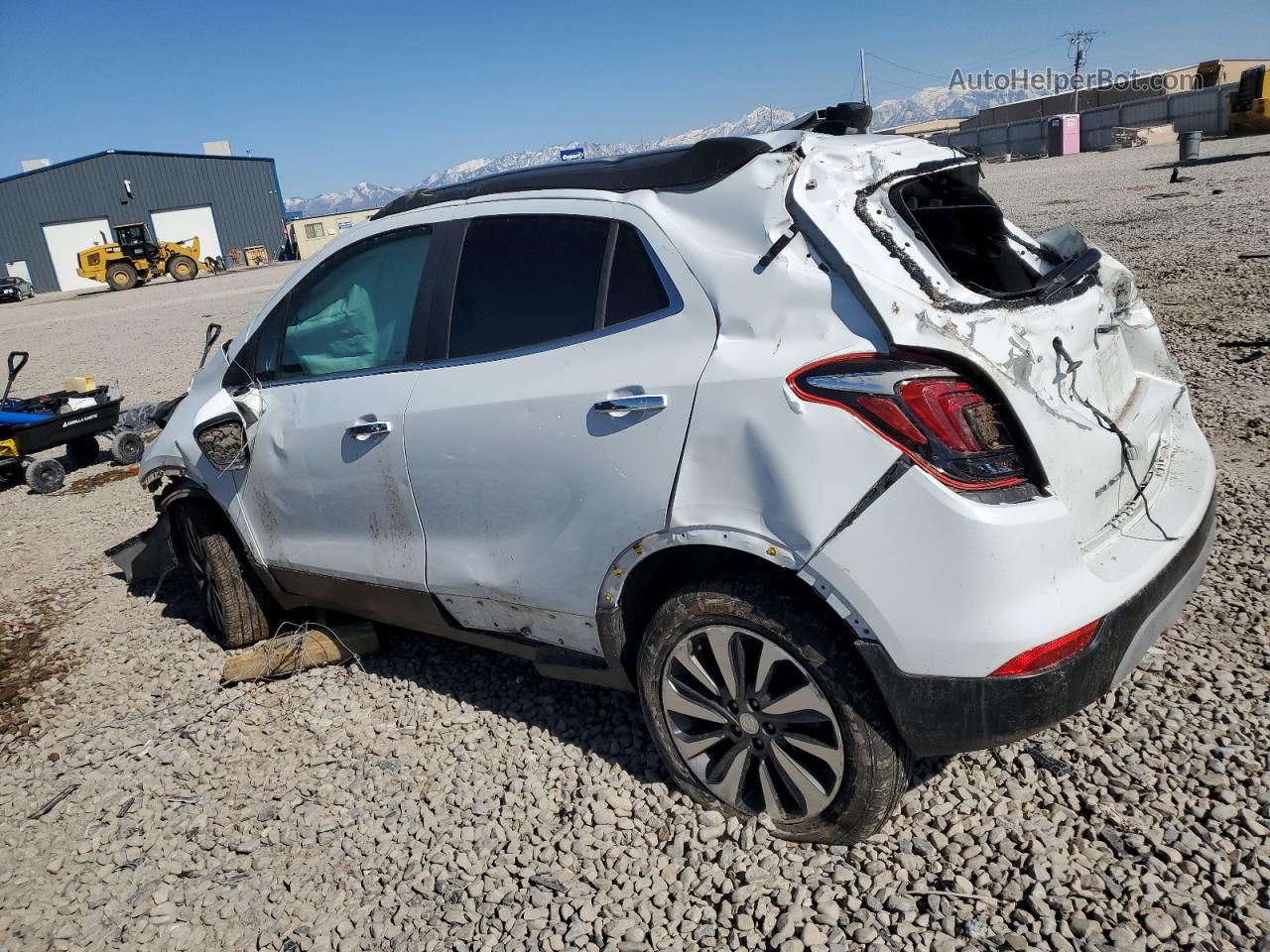 2018 Buick Encore Essence White vin: KL4CJGSB3JB530318