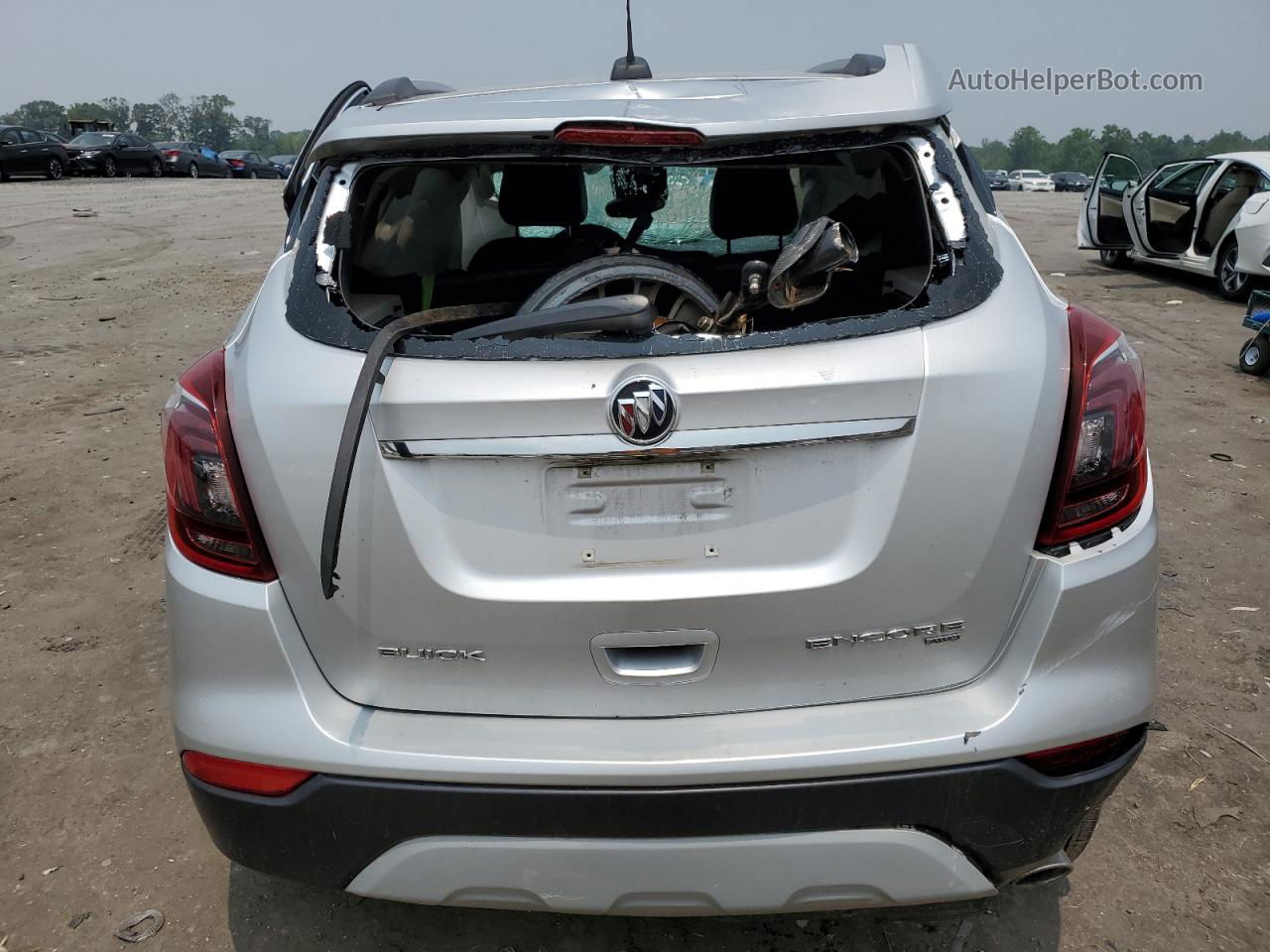 2018 Buick Encore Essence Silver vin: KL4CJGSB4JB695665