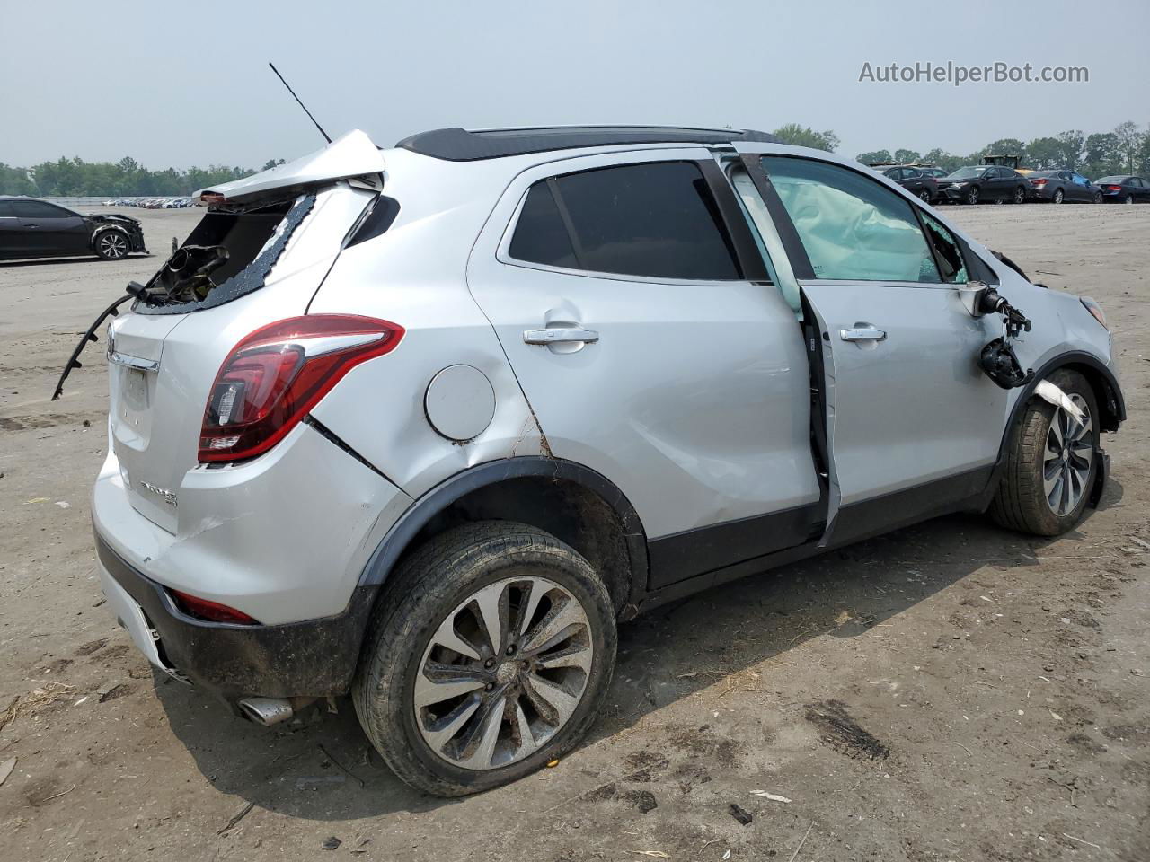 2018 Buick Encore Essence Silver vin: KL4CJGSB4JB695665