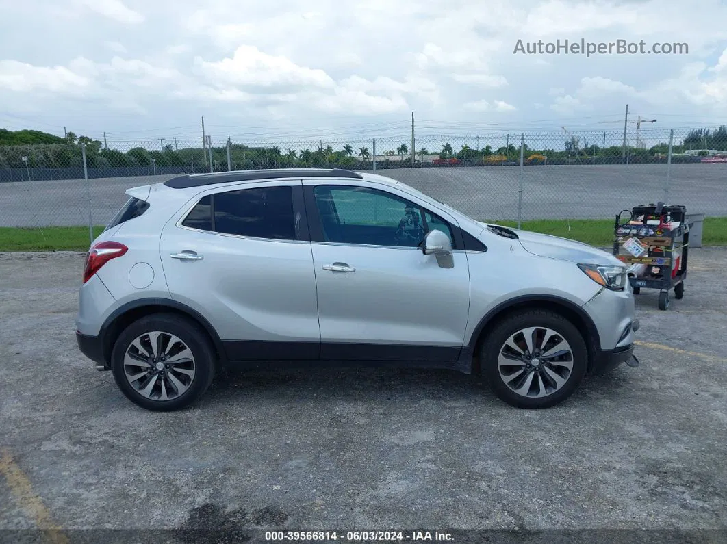 2018 Buick Encore Essence Silver vin: KL4CJGSB5JB538825