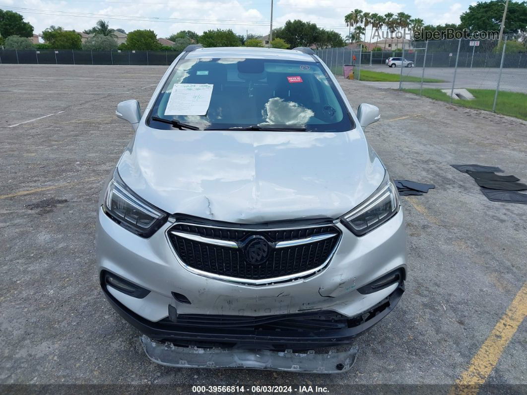 2018 Buick Encore Essence Silver vin: KL4CJGSB5JB538825