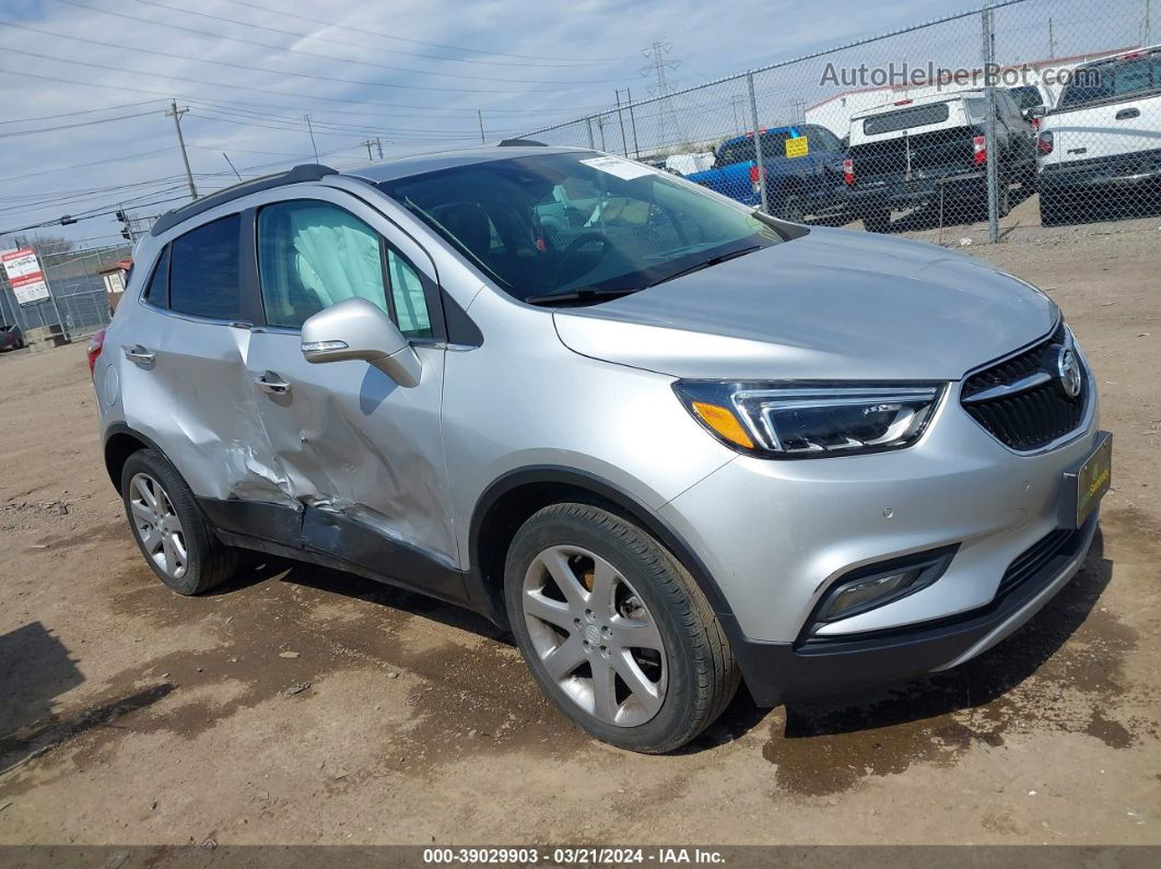 2019 Buick Encore Awd Essence Silver vin: KL4CJGSM3KB725578