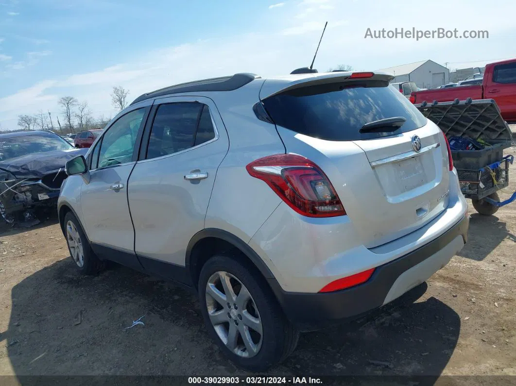 2019 Buick Encore Awd Essence Silver vin: KL4CJGSM3KB725578