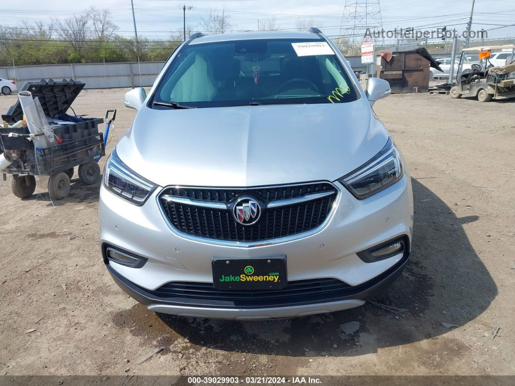 2019 Buick Encore Awd Essence Silver vin: KL4CJGSM3KB725578