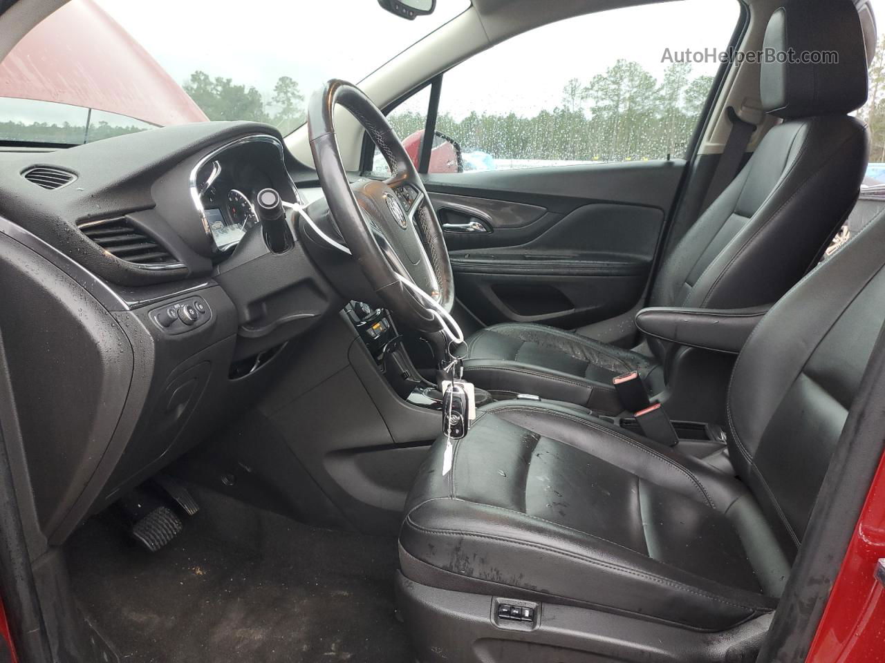 2019 Buick Encore Essence Красный vin: KL4CJGSM3KB873472