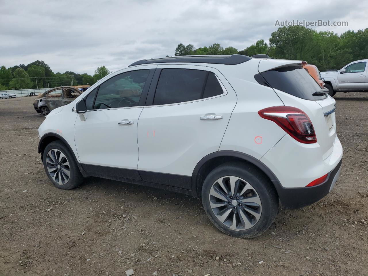 2019 Buick Encore Essence Белый vin: KL4CJGSM4KB729591