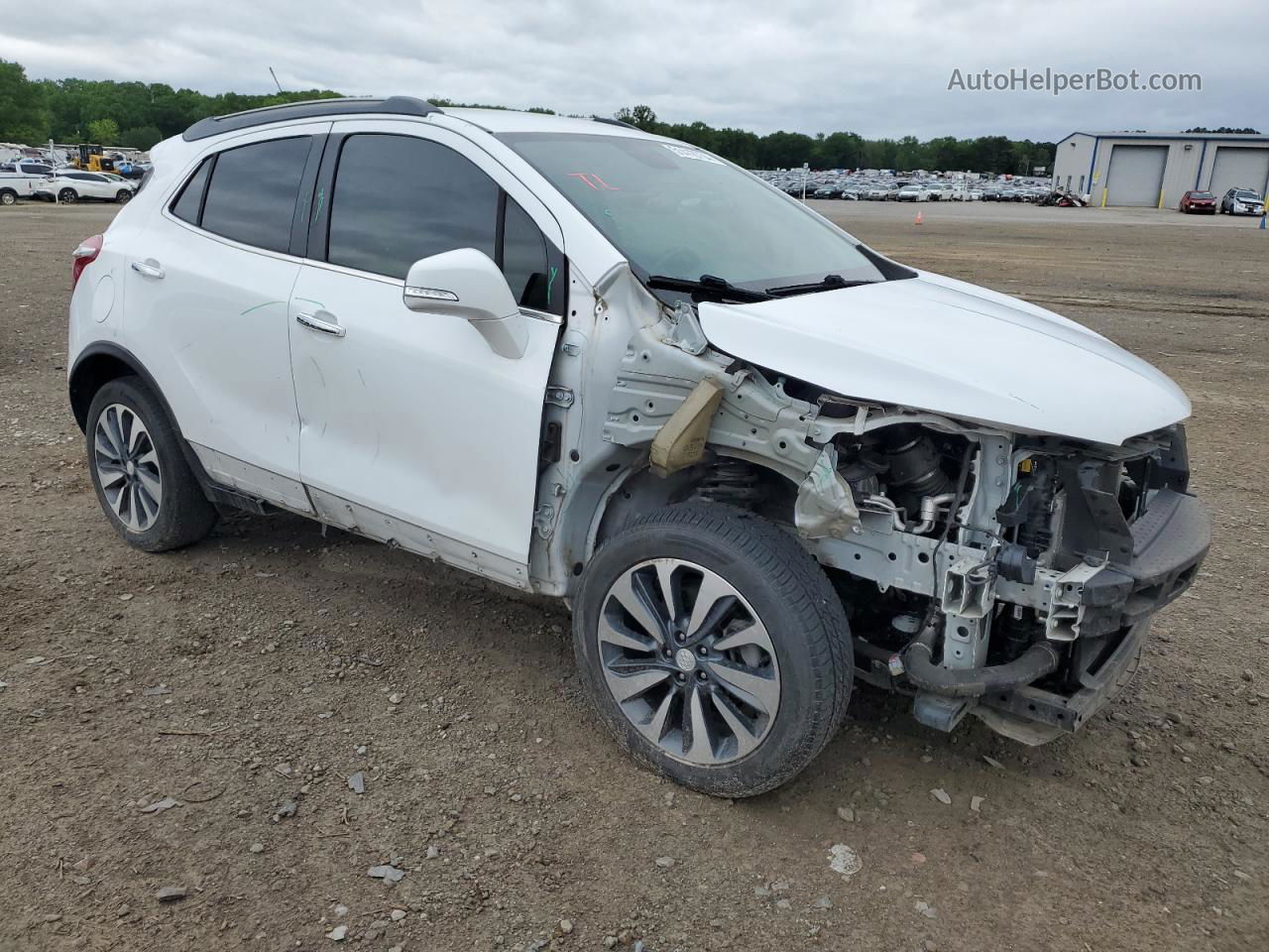 2019 Buick Encore Essence Белый vin: KL4CJGSM4KB729591