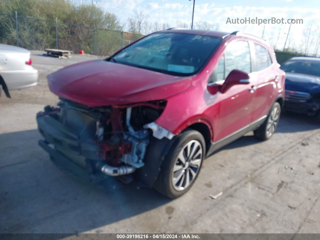 2019 Buick Encore Awd Essence Red vin: KL4CJGSM4KB763367