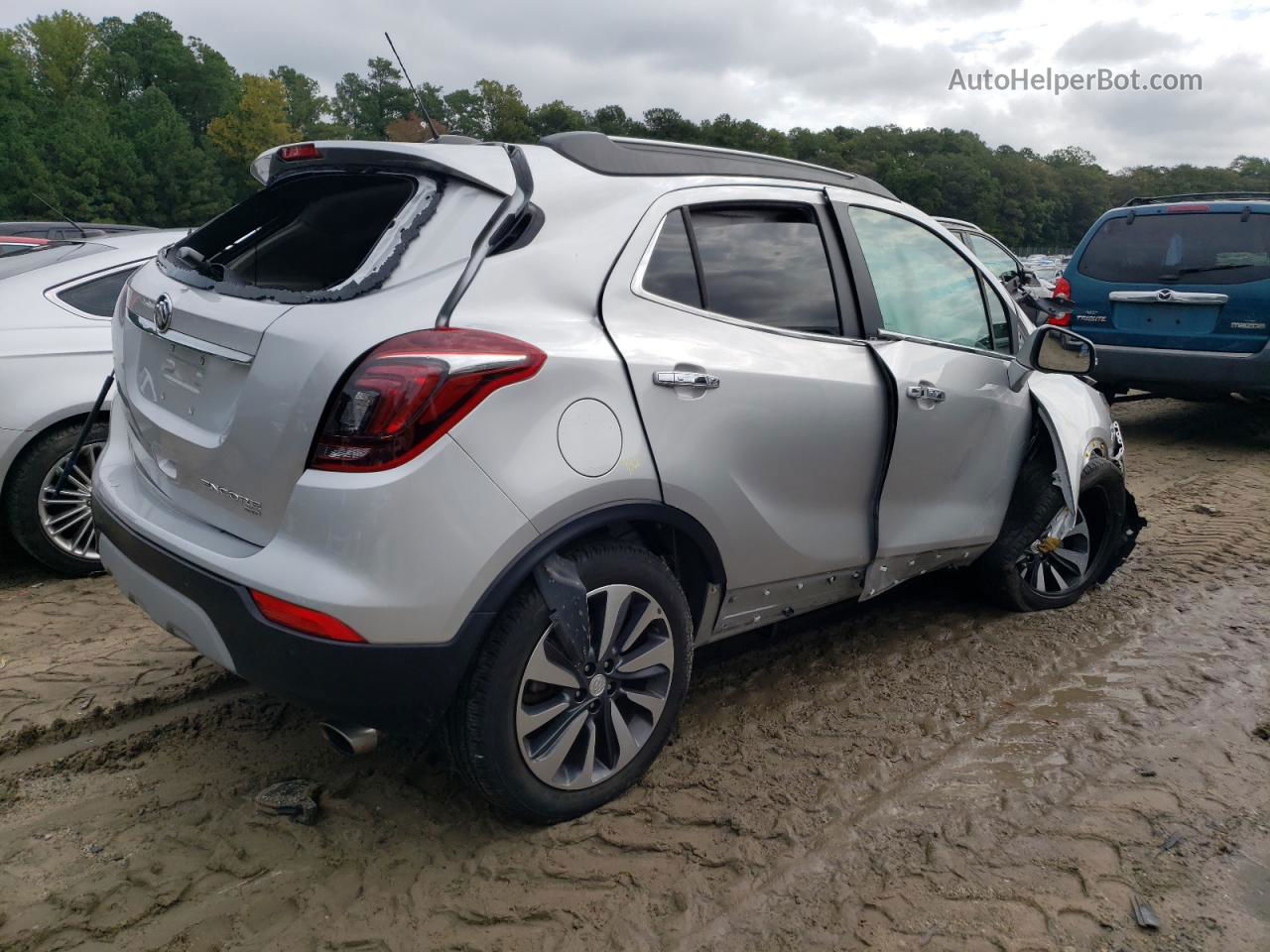 2019 Buick Encore Essence Серебряный vin: KL4CJGSM4KB784526