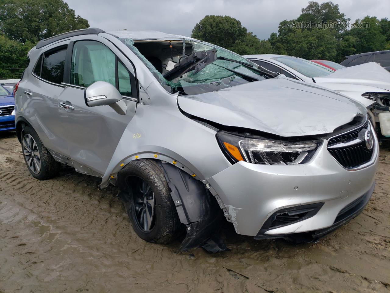 2019 Buick Encore Essence Серебряный vin: KL4CJGSM4KB784526