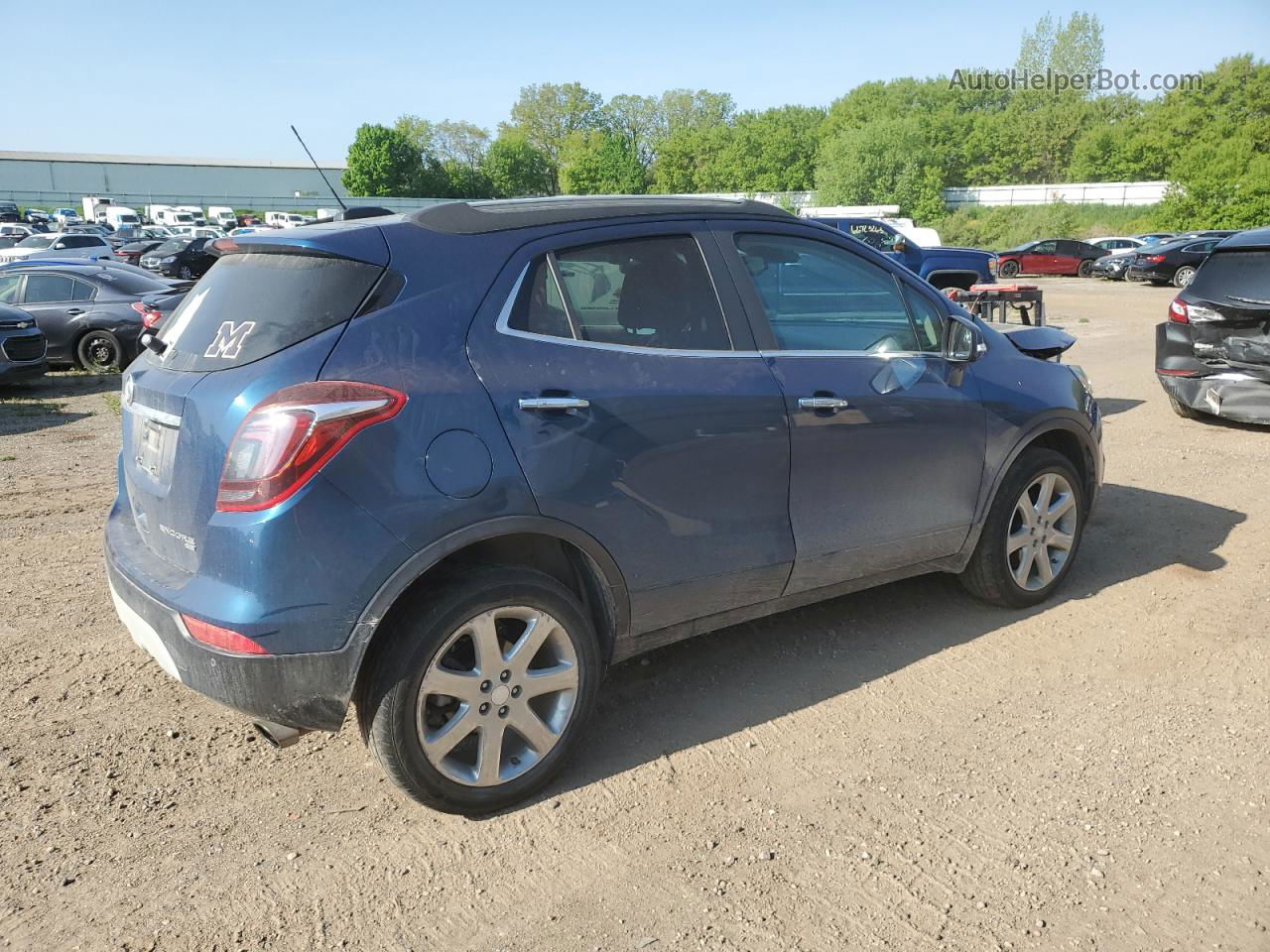 2019 Buick Encore Essence Blue vin: KL4CJGSM5KB897787