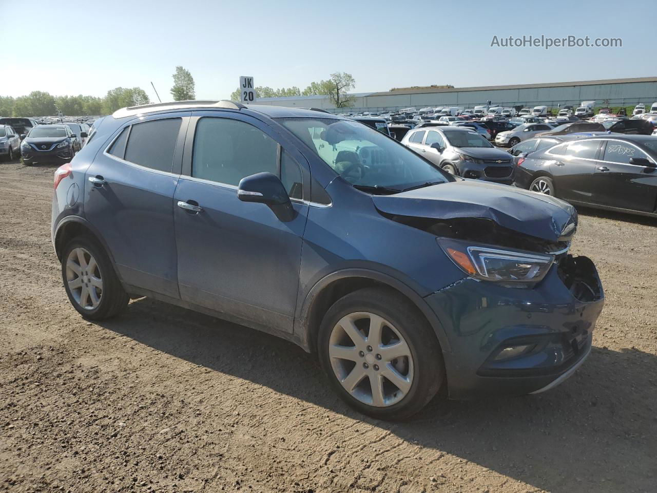 2019 Buick Encore Essence Blue vin: KL4CJGSM5KB897787