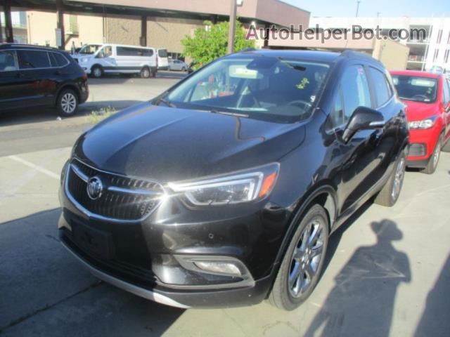 2019 Buick Encore Essence Черный vin: KL4CJGSM5KB962041