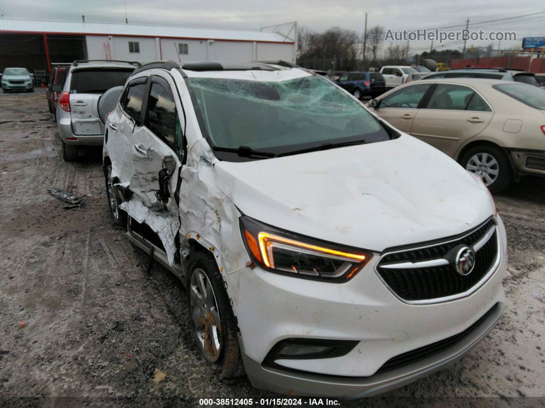 2019 Buick Encore Awd Essence White vin: KL4CJGSM8KB784111