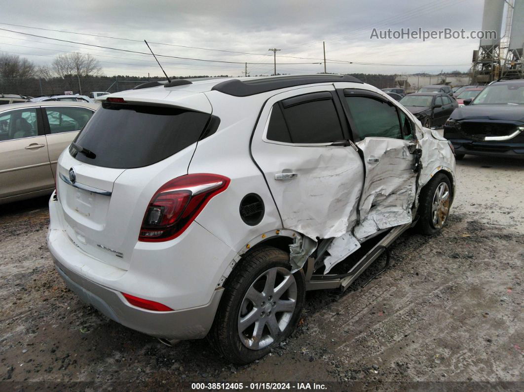 2019 Buick Encore Awd Essence White vin: KL4CJGSM8KB784111