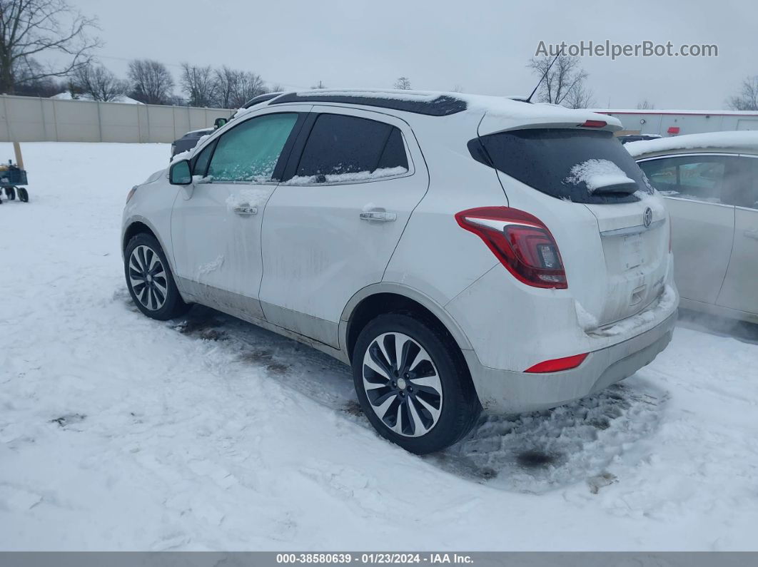 2019 Buick Encore Awd Essence White vin: KL4CJGSM9KB915885