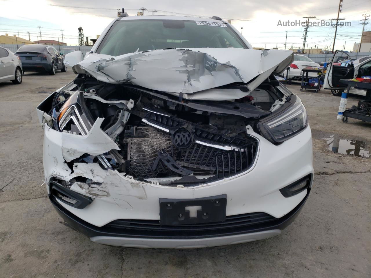 2019 Buick Encore Essence White vin: KL4CJGSMXKB795420