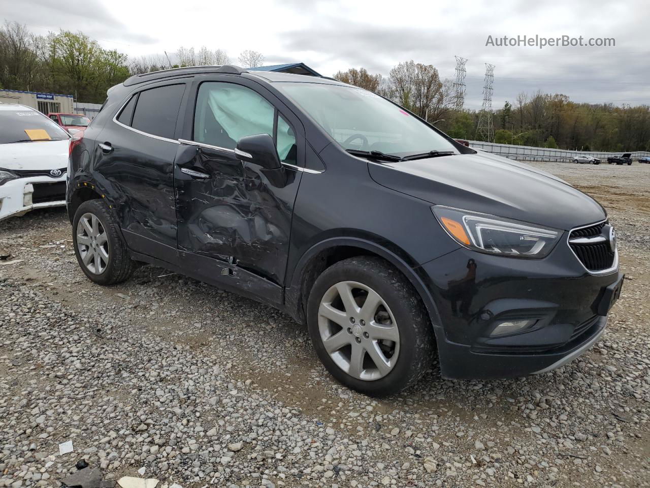 2018 Buick Encore Premium Black vin: KL4CJHSBXJB538762