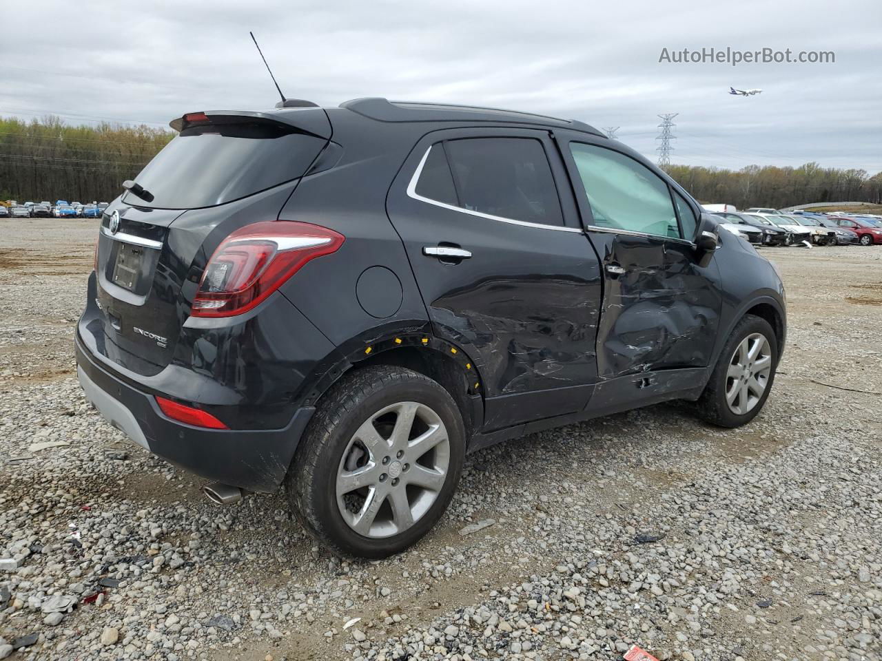 2018 Buick Encore Premium Черный vin: KL4CJHSBXJB538762