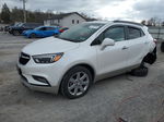 2018 Buick Encore Premium White vin: KL4CJHSM2JB543536