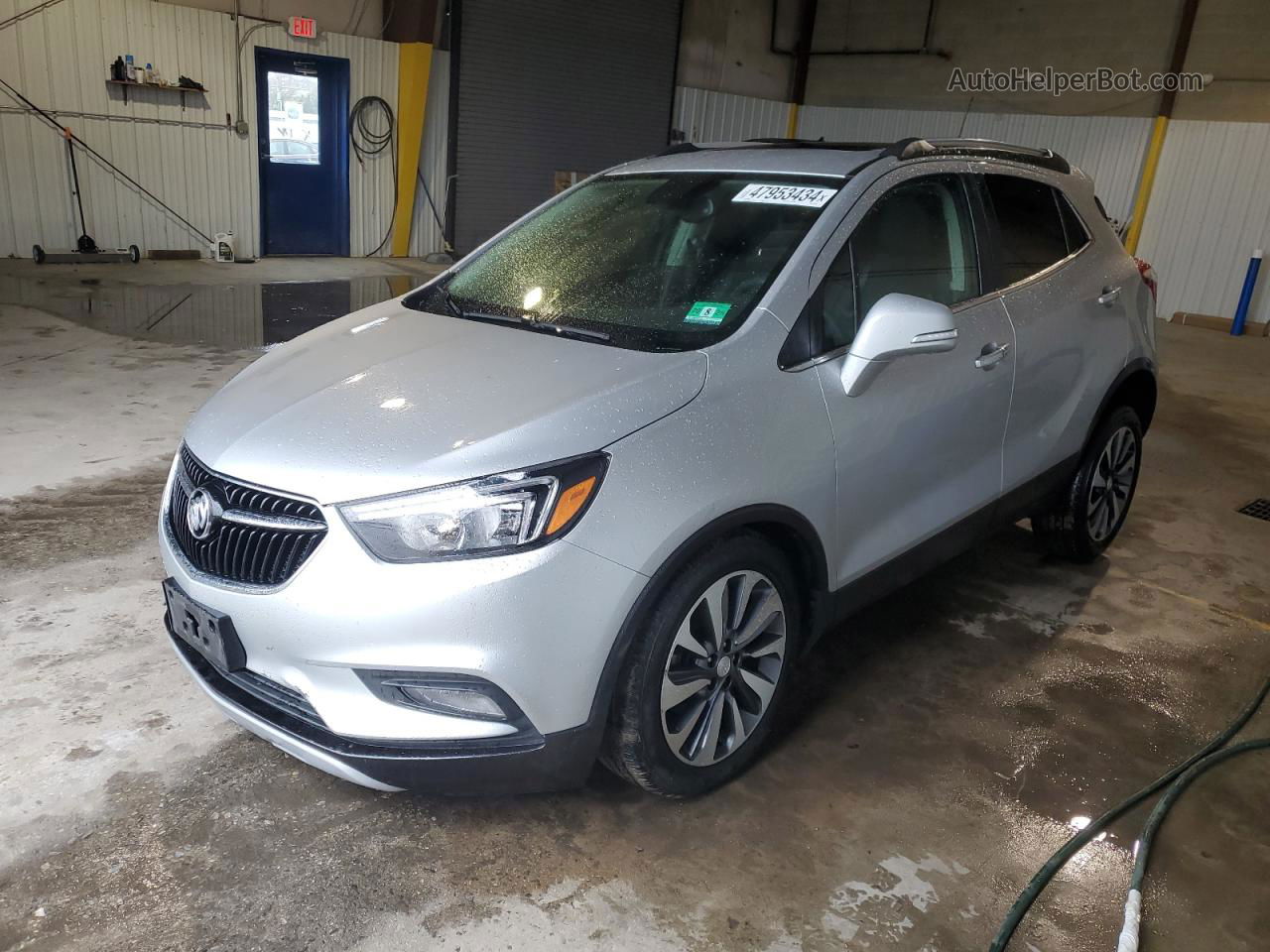 2018 Buick Encore Preferred Ii Silver vin: KL4CJFSBXJB689086