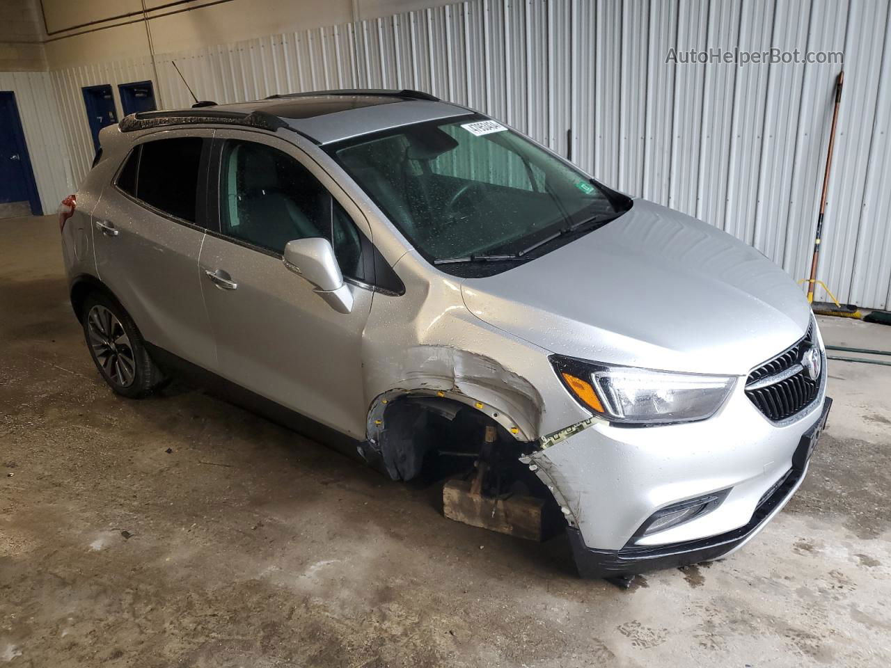 2018 Buick Encore Preferred Ii Silver vin: KL4CJFSBXJB689086