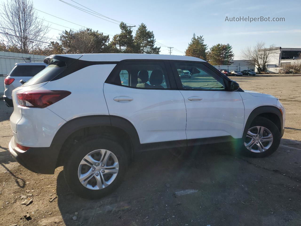 2021 Chevrolet Trailblazer L White vin: KL79MLS27MB017364