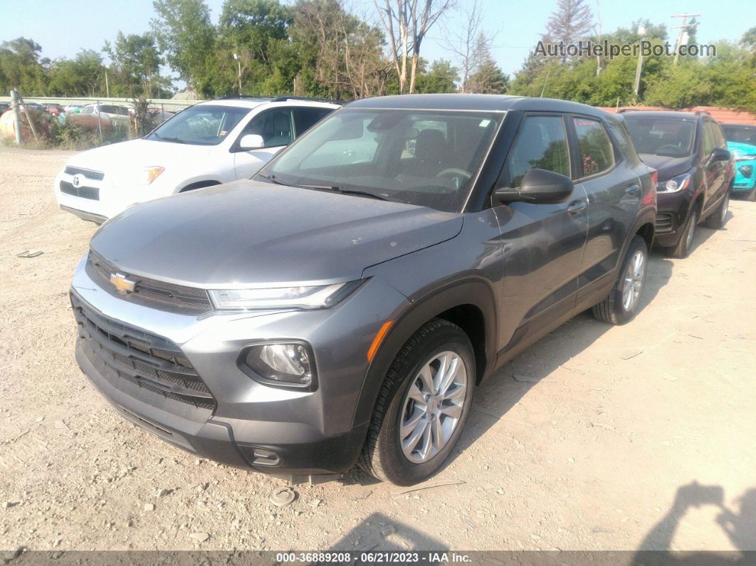 2021 Chevrolet Trailblazer Ls Серый vin: KL79MMS20MB098259