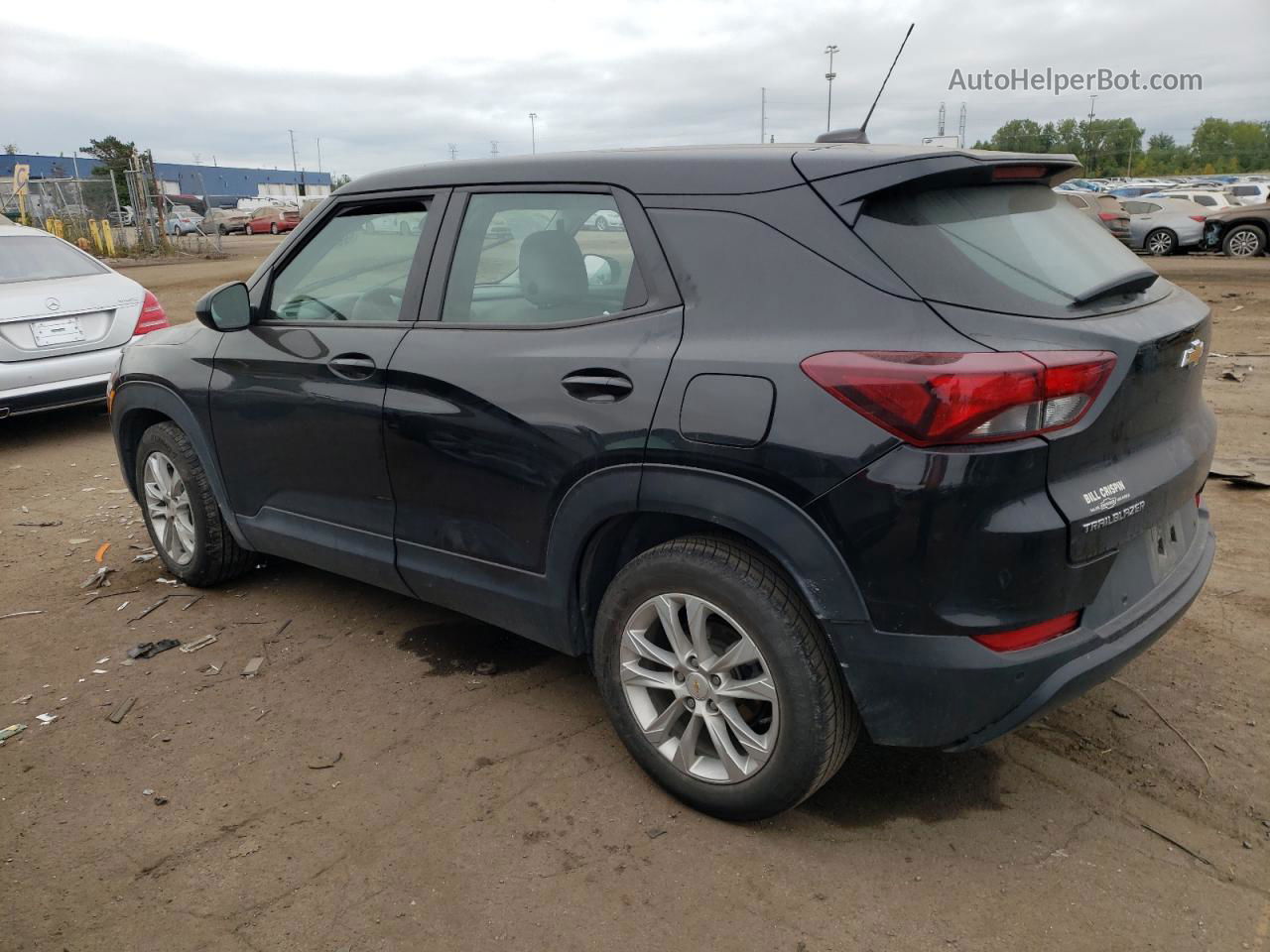 2021 Chevrolet Trailblazer Ls Black vin: KL79MMS20MB100222