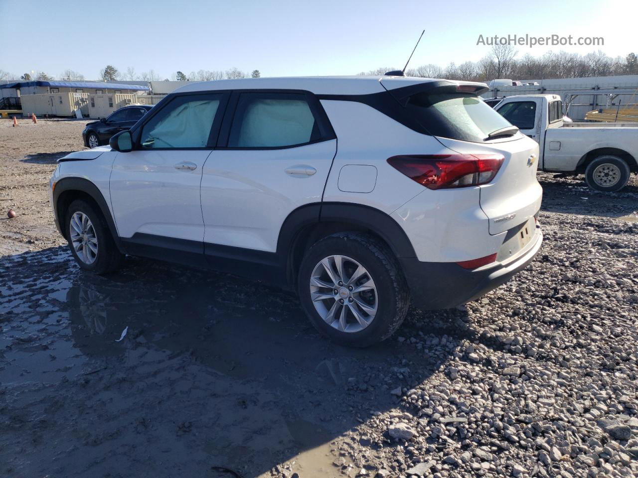 2021 Chevrolet Trailblazer Ls Белый vin: KL79MMS21MB039351