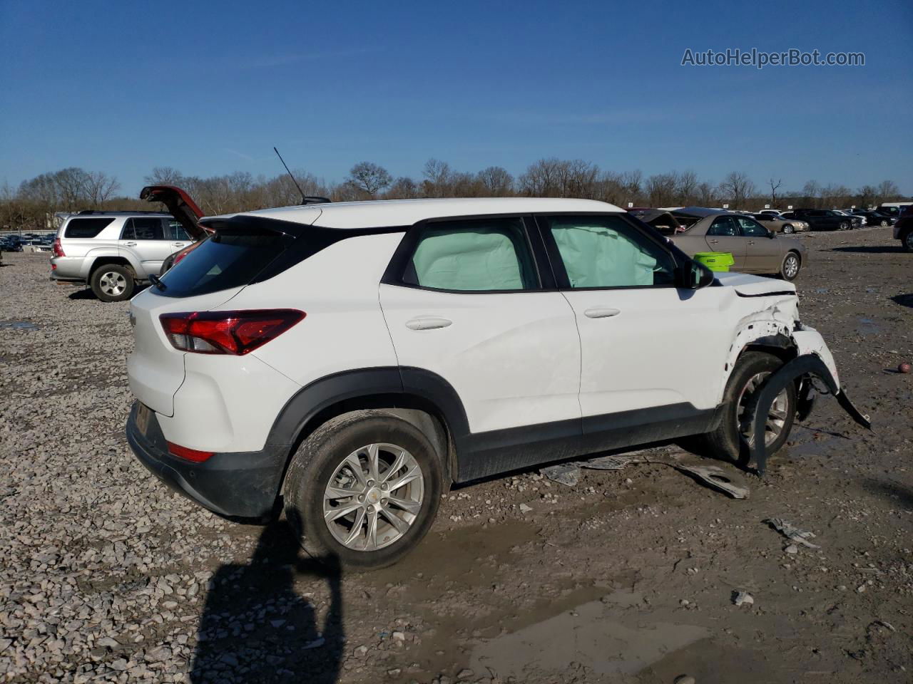 2021 Chevrolet Trailblazer Ls Белый vin: KL79MMS21MB039351