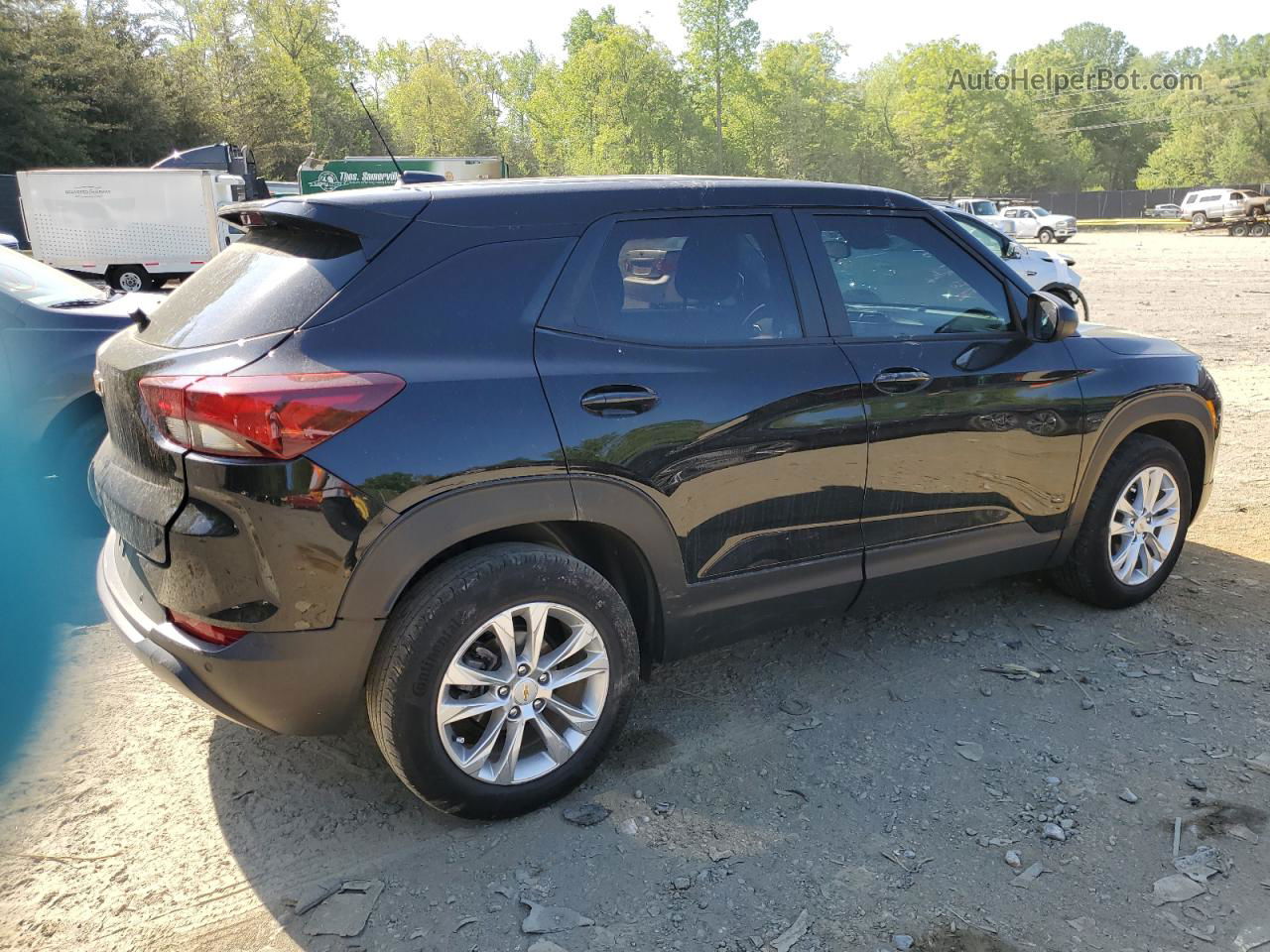 2021 Chevrolet Trailblazer Ls Черный vin: KL79MMS21MB165340