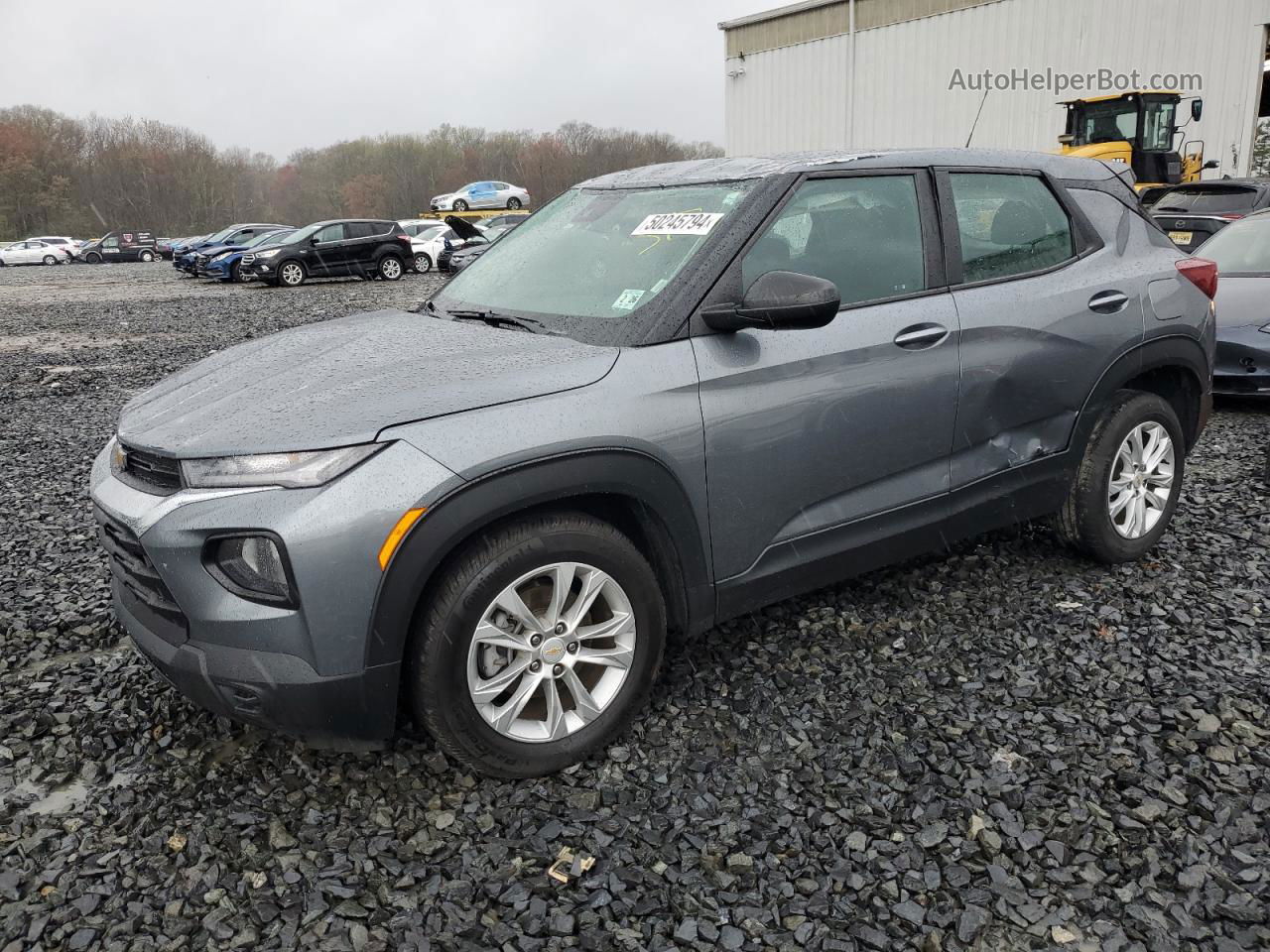 2021 Chevrolet Trailblazer Ls Серый vin: KL79MMS23MB042302