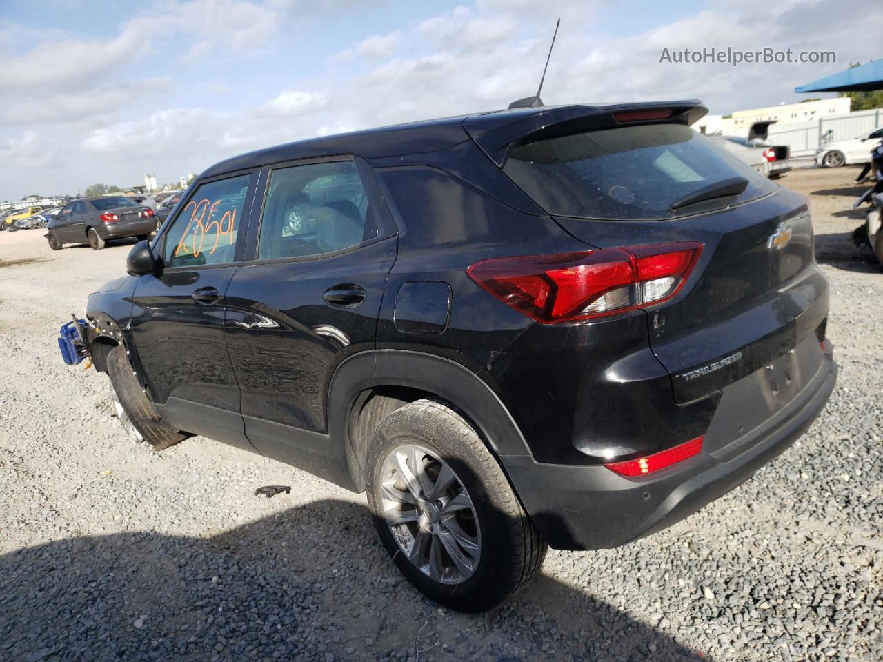 2021 Chevrolet Trailblazer Ls Black vin: KL79MMS25MB095437