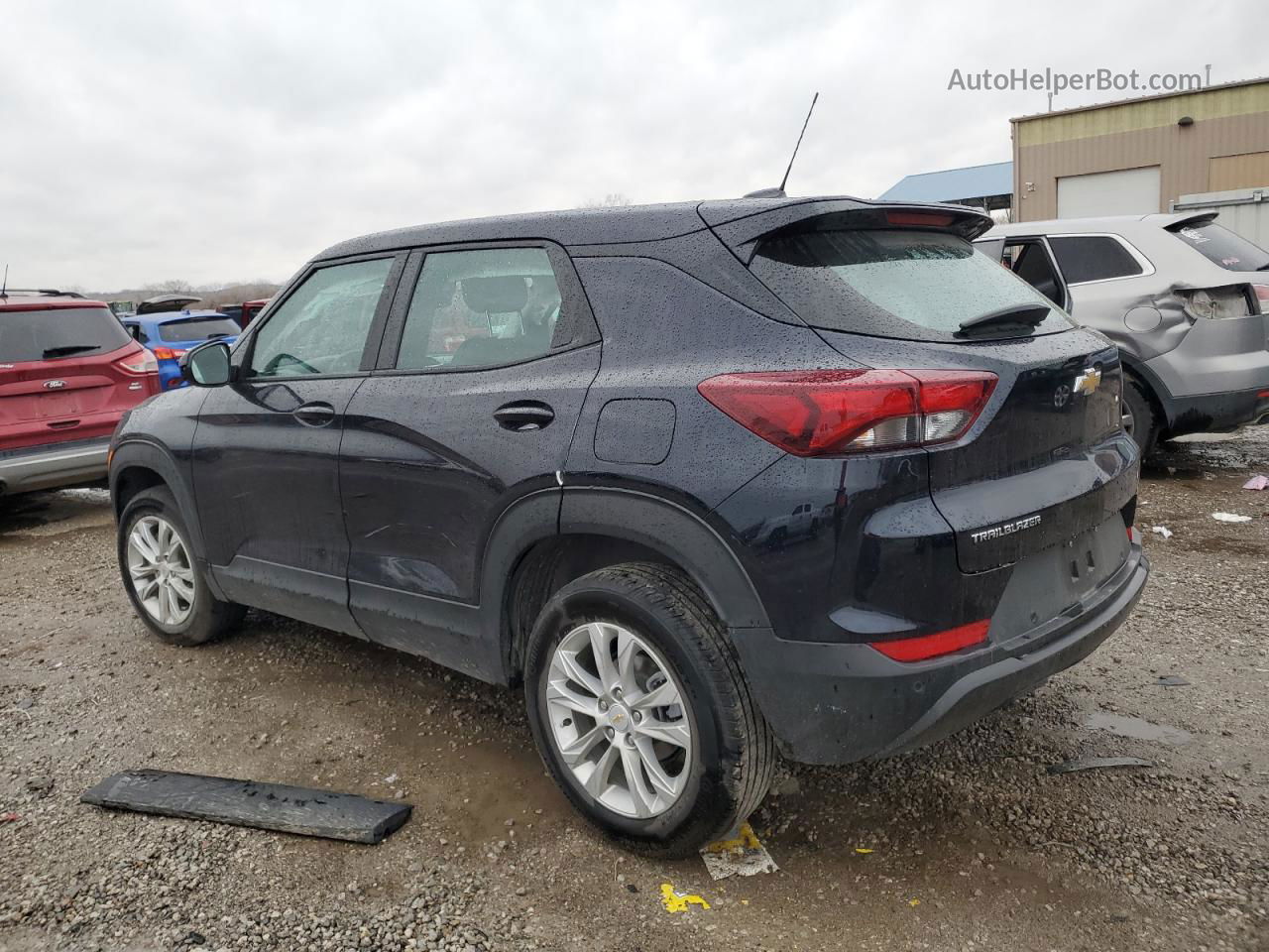 2021 Chevrolet Trailblazer Ls Black vin: KL79MMS25MB125729