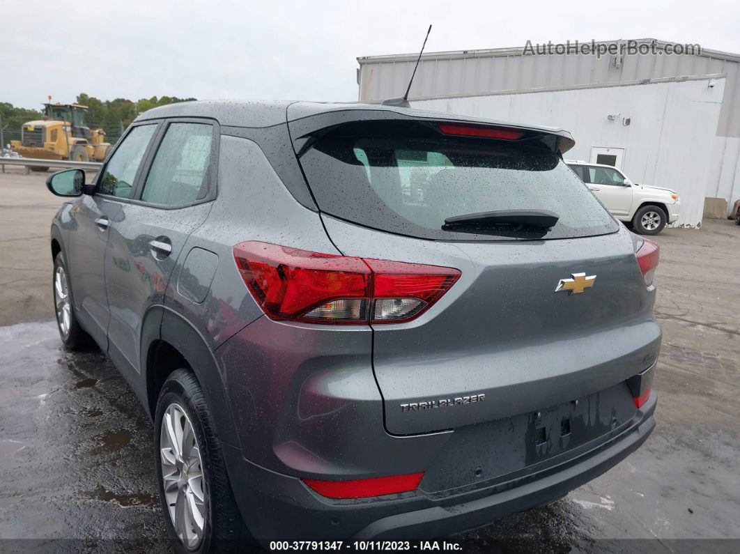 2021 Chevrolet Trailblazer Fwd Ls Gray vin: KL79MMS25MB128226