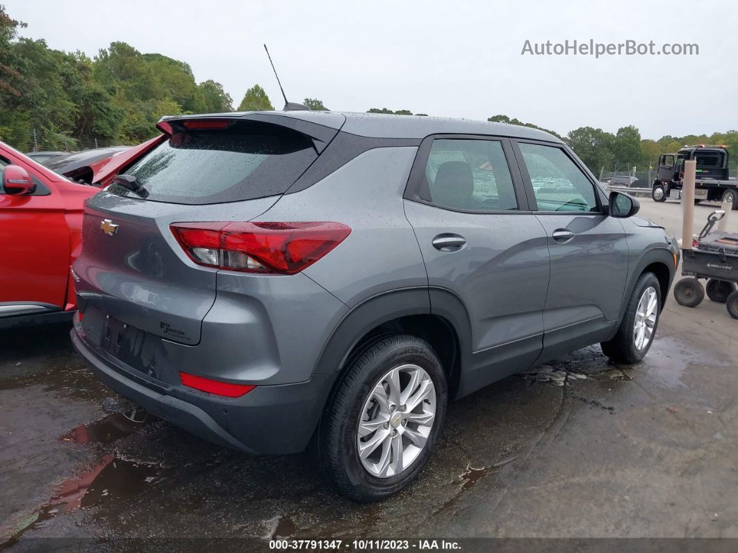 2021 Chevrolet Trailblazer Fwd Ls Gray vin: KL79MMS25MB128226