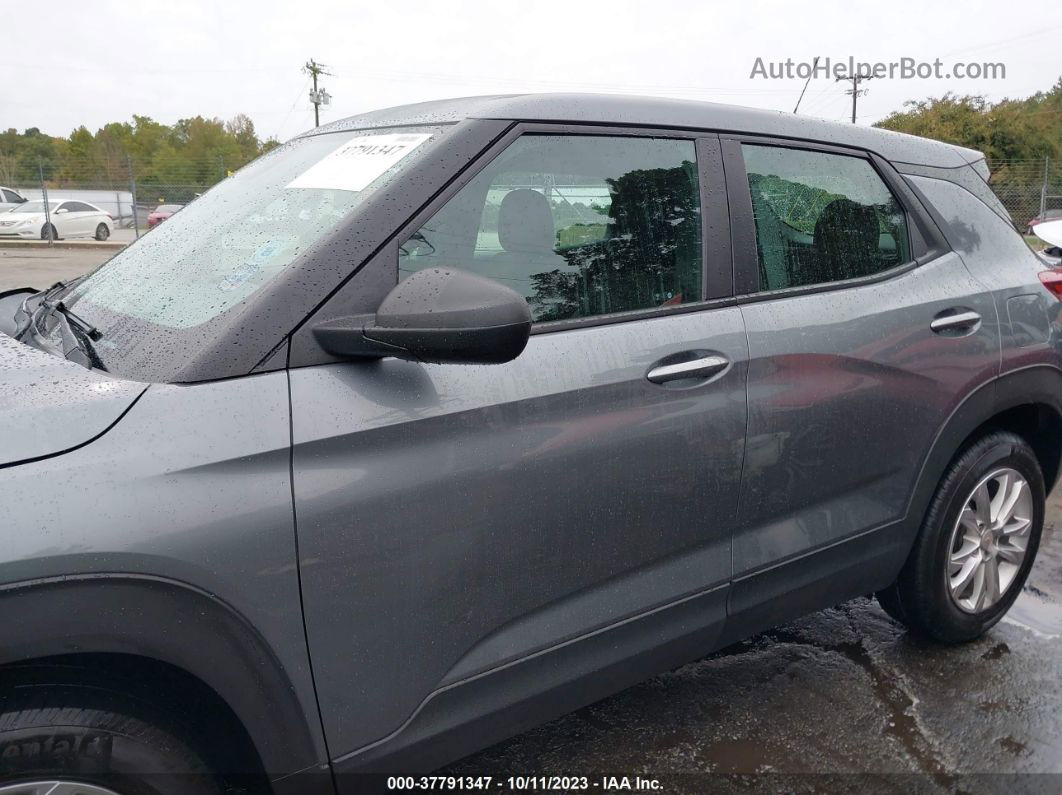 2021 Chevrolet Trailblazer Fwd Ls Gray vin: KL79MMS25MB128226