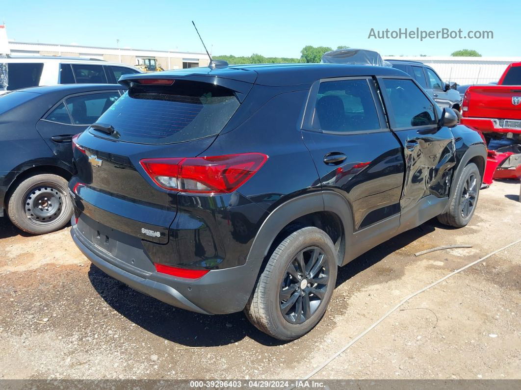 2021 Chevrolet Trailblazer Fwd Ls Black vin: KL79MMS26MB019757